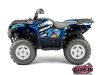 Kit Déco Quad Kenny Yamaha 550-700 Grizzly Bleu