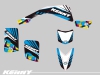 Yamaha Blaster ATV Kenny Graphic Kit Blue