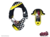 Stickers Tour de cou Leatt Brace Dirt Bike Kenny Graphic Kit Yellow