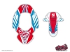 Stickers Tour de cou Leatt Brace Dirt Bike Kenny Graphic Kit Red