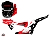 Polaris RZR 1000 Turbo UTV Key Graphic Kit Red