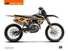 KTM 250 SXF Dirt Bike Keystone Graphic Kit Sand