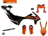 KTM 690 ENDURO R Dirt Bike Keystone Graphic Kit Black