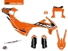 Kit Déco Moto Cross Keystone KTM 690 ENDURO R Orange