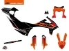 KTM 690 SMC R Dirt Bike Keystone Graphic Kit Black