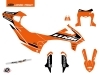 KTM 690 SMC R Dirt Bike Keystone Graphic Kit Orange