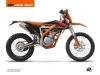 Kit Déco Moto Cross Keystone KTM 250 FREERIDE Noir