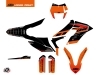 Kit Déco Moto Cross Keystone KTM 350 FREERIDE Noir