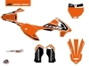 Kit Déco Moto Cross Keystone KTM 50 SX Orange