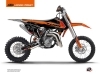 KTM 65 SX Dirt Bike Keystone Graphic Kit Black