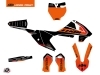 Kit Déco Moto Cross Keystone KTM 65 SX Noir