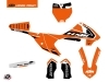 Kit Déco Moto Cross Keystone KTM 65 SX Orange