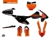 KTM 85 SX Dirt Bike Keystone Graphic Kit Black