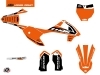 Kit Déco Moto Cross Keystone KTM SX-E 5 Orange