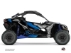 Can Am Maverick X3 UTV Kliff Graphic Kit Blue