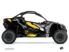 Can Am Maverick X3 UTV Kliff Graphic Kit Yellow