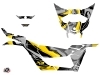 Can Am Maverick X3 UTV Kliff Graphic Kit Yellow