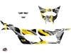 Can Am Maverick X3 MAX UTV Kliff Graphic Kit yellow