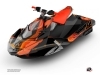 Kit Déco Jet-Ski Kliff Seadoo Spark Orange