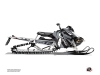 Polaris Axys Snowmobile Klimb Graphic Kit White