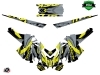 Polaris Axys Snowmobile Klimb Graphic Kit Yellow