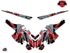 Polaris Axys Snowmobile Klimb Graphic Kit Red