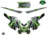 Polaris Axys Snowmobile Klimb Graphic Kit Green