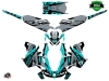 Kit Déco Motoneige Klimb Skidoo Gen 4 Cyan