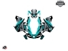 Kit Déco Motoneige Klimb Skidoo Gen 4 Cyan