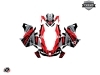 Skidoo Gen 4 Snowmobile Klimb Graphic Kit Red