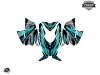 Arctic Cat Pro Climb Snowmobile Klimb Graphic Kit Cyan