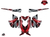 Arctic Cat Pro Climb Snowmobile Klimb Graphic Kit Red