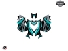 Skidoo REV XM Snowmobile Klimb Graphic Kit Cyan