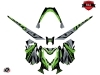 Skidoo REV XM Snowmobile Klimb Graphic Kit Green