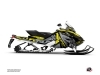 Skidoo REV XP Snowmobile Klimb Graphic Kit Yellow