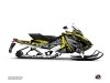 Kit Déco Motoneige Klimb Skidoo REV XP Jaune