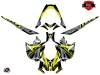 Skidoo REV XP Snowmobile Klimb Graphic Kit Yellow