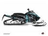Kit Déco Motoneige Klimb Yamaha Sidewinder Cyan