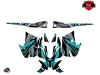 Yamaha Sidewinder Snowmobile Klimb Graphic Kit Cyan