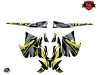 Yamaha Sidewinder Snowmobile Klimb Graphic Kit Yellow