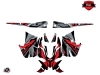 Yamaha Sidewinder Snowmobile Klimb Graphic Kit Red