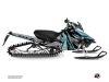 Yamaha SR Viper Snowmobile Klimb Graphic Kit Cyan