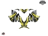 Yamaha SR Viper Snowmobile Klimb Graphic Kit Yellow