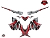 Yamaha SR Viper Snowmobile Klimb Graphic Kit Red