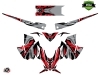 Yamaha SR Viper Snowmobile Klimb Graphic Kit Red