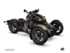 Can Am Ryker 600 Roadster Klover Graphic Kit Grey