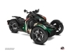 Can Am Ryker 900 Sport Roadster Klover Graphic Kit Green