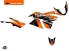 KTM 1090 Adventure R Street Bike Kombat Graphic Kit Orange