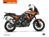 KTM 1290 Super Adventure S Street Bike Kombat Graphic Kit Orange