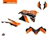 KTM 1290 Super Adventure S Street Bike Kombat Graphic Kit Orange